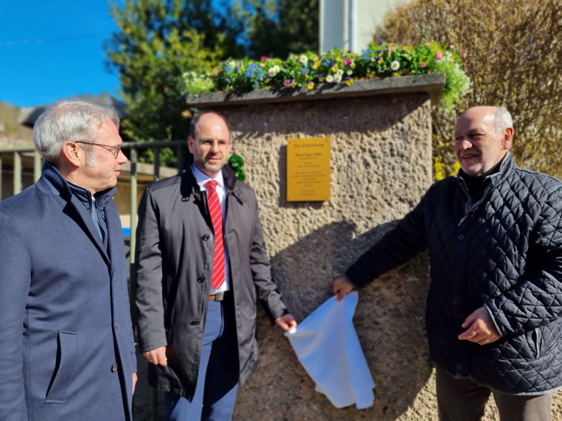 Gedenkveranstaltung Egon Bar