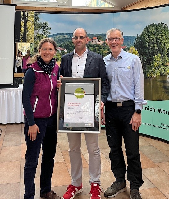 v.l. Liane Jordan, Michael Reinz, Uwe Müller